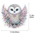 thumbnail image 3 of Diamond Art Kits For Adults Elegant Owl DIY Rhinestone Kit, Exquisite Pearl Diamond Painting Kits for Home Wall Decor, 3 of 5