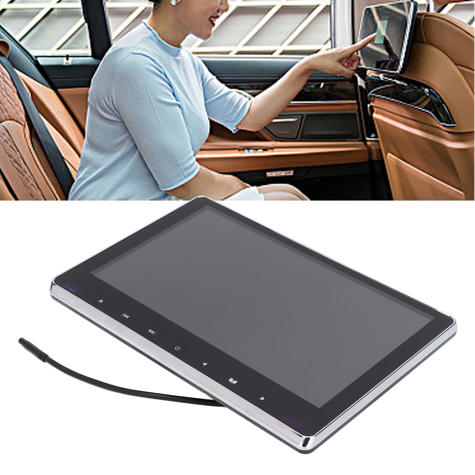 headrest stand in car tft lcd monitor free sample