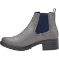 thumbnail image 3 of Women's Eastland Jasmine Chelsea Boot Grey Polyurethane 6 M, 3 of 6
