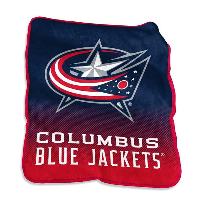 Logo Brands 809 26a Columbus Blue Jackets Raschel Throw Walmart Canada