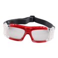 thumbnail image 4 of de Seguridad con Lentes Envolventes Transparentes Antivaho Y Resistentes a Los Arañazos para Bádminton, Béisbol, , Rugby, Elección de Color rojo Baoblaze Gafas de baloncesto, 4 of 8