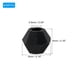 thumbnail image 2 of Uxcell 1600Pcs 4mm Cuentas de Vidrio Bicone Pequeñas Facetadas Negras, 2 of 6