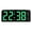 Black shell green li, variant on Yihuala Multifunctional LED Night Light and Digital Alarm Clock with Temperature Week Time Display and 12/24 Hour Format Clock