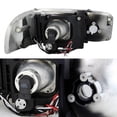 thumbnail image 2 of AKKON - For 2001-2006 GMC Sierra/Yukon/XL/Denali Black LED Projector Headlights +Black Bumper Signal Light, 2 of 6