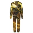 thumbnail image 5 of Ninjago Unisex Onesie Pajamas Zipper Jumpsuit Hooded One Piece Sleepwear for Family Mens Womens, 5 of 8