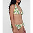 thumbnail image 3 of Ring-Front Triangle Halter Bikini Top Swimsuit, 3 of 6