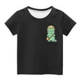 thumbnail image 6 of Avrntaa Boys Girls T Shirts - Kids Cute Dinosaur Crew Neck Short Sleeve Tees,Size 3-12 Years, 6 of 7