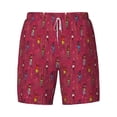 thumbnail image 4 of Lsque Mens Swim Trunks African Women Bearing Clay Pots Pattern - Bathing Suit Compression Liner - Beach Swim Shorts Swimwear - (S-3XL) - Stretch Quick Dry -Medium, 4 of 9