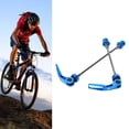 thumbnail image 3 of 1 par de para bicicleta, rueda delantera de liberación rápida, eje de rueda trasera, buje de rueda de 100/130 mm para bicicleta de Soledad Palanca de liberación rápida para bicicleta, 3 of 9