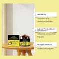 thumbnail image 3 of Moroccan Argan Oil Black Soap, Organic & Natural Exfoliating Body Soap for Hydration & Moisturizing, Deep Cleansing, Dead Skin Removal, 100% Pure for, 3 of 4