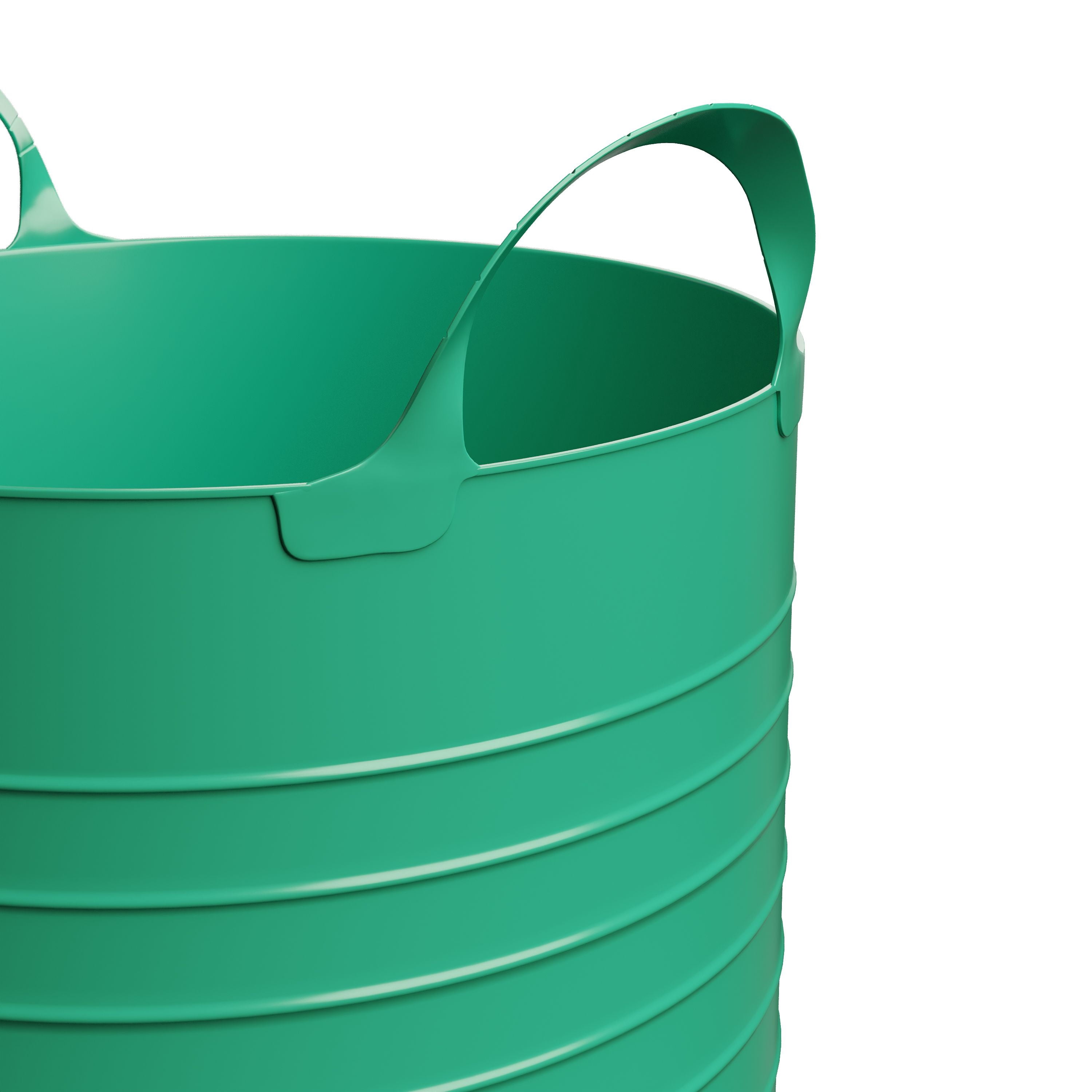 Mainstays Kids 10 Gallon Large Green Plastic Flex Storage Basket