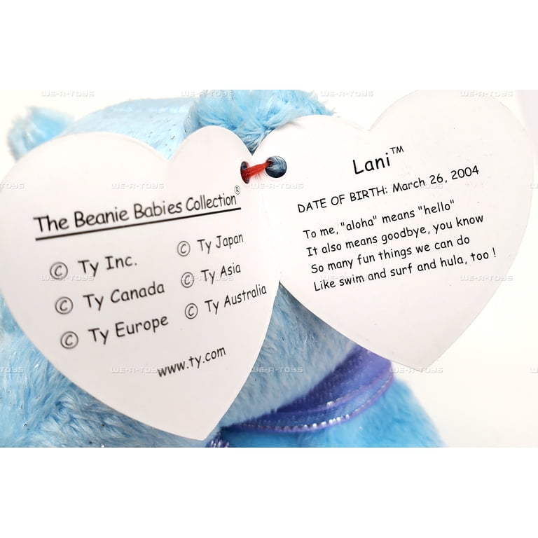 柔らか手触り大きめ【星条旗のクマ】Beanie baby Ty ビーニーズ Ty