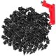 thumbnail image 1 of 100 piezas Pista de acero inoxidable de 1/4 pulgadas y clavos de campo traviesa con llave de punta, clavos de pista de reemplazo de pirámide para Sprint Sports Short Running Sho, 1 of 5