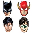 thumbnail image 1 of Justice League Masque de Personnages (Lot de 8), 1 of 5