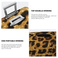 thumbnail image 3 of Gukieu Golden Leopard Glitter Print Suitcase Protective Cover, Elastic Zipper Buckle Suitcase Protective Cover, Suitable for Travel, Business Trip-Large, 3 of 7