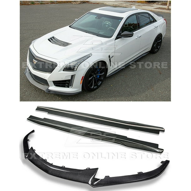 Replacement for 20162019 Cadillac CTSV EOS Carbon Package Style