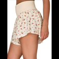 thumbnail image 2 of Pantalones Cortos de Pijama Informales para Mujer, Pantalones de Dormir de Verano, Pantalones de Playa Y2K con Bolsillos. Rojo L, 2 of 7