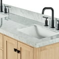 thumbnail image 3 of Ariel A067DCWRVOWHT Cambridge 67" Free Standing Double Basin Vanity Set - White, 3 of 7