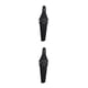 thumbnail image 4 of Wosthever Guardabarros trasero de plástico para bicicleta de montaña y carretera, accesorios de piezas extraíbles, 1 unidad Negro 2piezas Wosthever CBP065810, 4 of 6