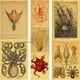 thumbnail image 2 of Carteles de pulpo abstracto Retro Vintage Kraft, animales marinos, carteles modulares e impresiones, imágenes artísticas de pared, sala de estar y hogar, 2 of 4