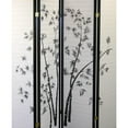 thumbnail image 3 of 70" Tall 4-Panel Screen / Room Divider, Bamboo Des, 3 of 3