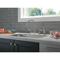 thumbnail image 4 of Peerless Two Handle Deck-mount Kitchen Faucet in Stainless, 4 of 4