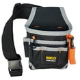 thumbnail image 3 of Small Tool Pouch Electrical Technician Tool Pouch With Belt Strap Professional Work Tool Bag Organizer, 3 of 8