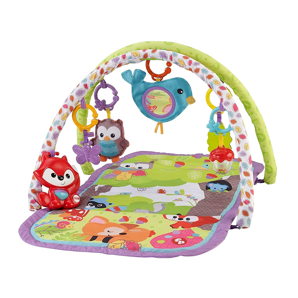 Fisher-Price CDN47 3 in 1 Musical Activity Baby Play Mat Floor Gym with 5 Toys - image 3 of 7