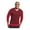 Red - wine, variant on Geoffrey Beene Mens Front Intarsia V Neck Pullover Sweater, Red, X-Large
