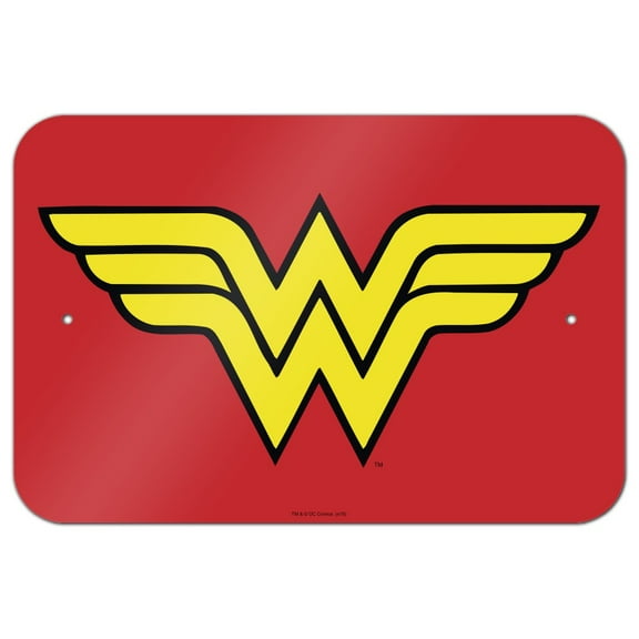 Wonder Woman Classic Logo Home Business Office Sign
