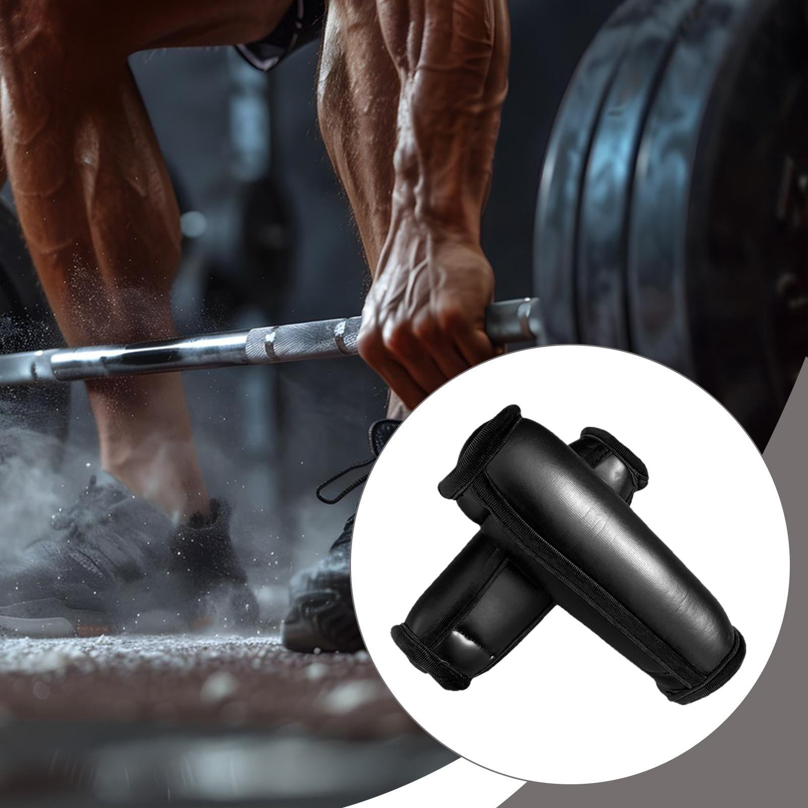 funtasica 2Pcs Handle Weights Soft Dumbbells Total 1lb Workout with Hand Strap Walking Weights for Cardio Mom Dad Women Men Gym Fitness Black