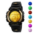 thumbnail image 4 of Multi Functional Digital Sports Watch, 50M Waterproof Wrist Watch with PU Strap for Outdoor Activities, 4 of 7