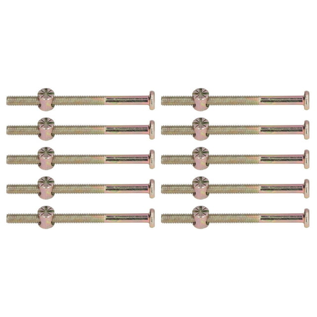 Tornillos para cuna Bling Bling 10 juegos Acero inoxidable galvanizado