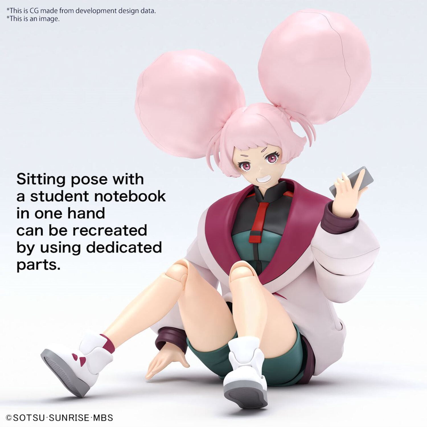 Gundam Witch Mercury ChuChu Figure-rise Model Kit