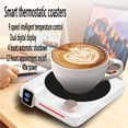 thumbnail image 2 of 40W Heated Coffee Mug,9 Temperature Rotation Control,Dual Digital Display Reservation Switch,Automatic Shutdown in 4 Hours for Office, 2 of 10