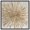Black Frame, variant on Golden Zenith Canvas Elegant Nature Art by Art Remedy, Silver Frame, 16 x 16