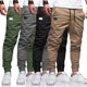thumbnail image 4 of Pantalón Cargo Jogger Casual Twill Algodón Para Hombre, 4 of 5