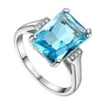 thumbnail image 3 of OHOIOLLA Anillo Para Mujer Con Y Zirconia Fácil De Combinar, 3 of 8