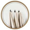 thumbnail image 4 of OVALCREST - London Framed Circle Mirror - Gold Paint 31 1/8" x 31 1/8", 4 of 7