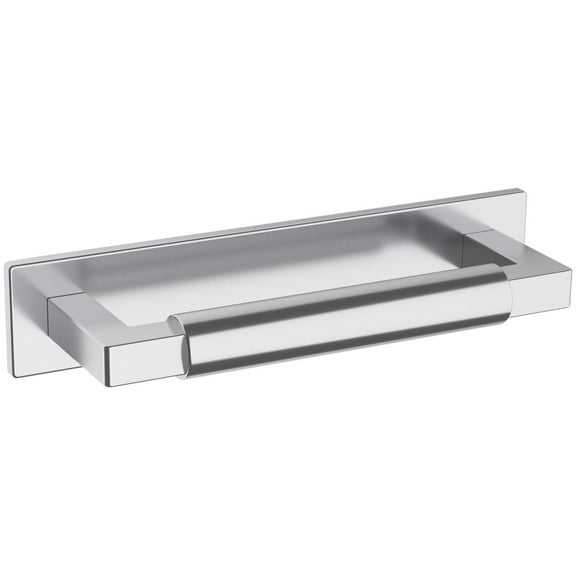 Baldwin 4926.Bin Contemporary 4" Center To Center Cabinet Pull Backplate From The Estate