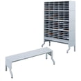 thumbnail image 1 of Scranton & Co Metal Satellite Mail Station Base in Gray, 1 of 3