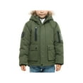 thumbnail image 3 of Rokka&Rolla Boys' Winter Coat with Faux Fur Hood Parka Jacket, Sizes 4-16, 3 of 10
