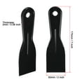 thumbnail image 2 of Putty Scraper 2" ABS Plastic Spatula Drywall Patch Repair Spreader Wall Covering Smoother Black 2 Pcs, 2 of 5
