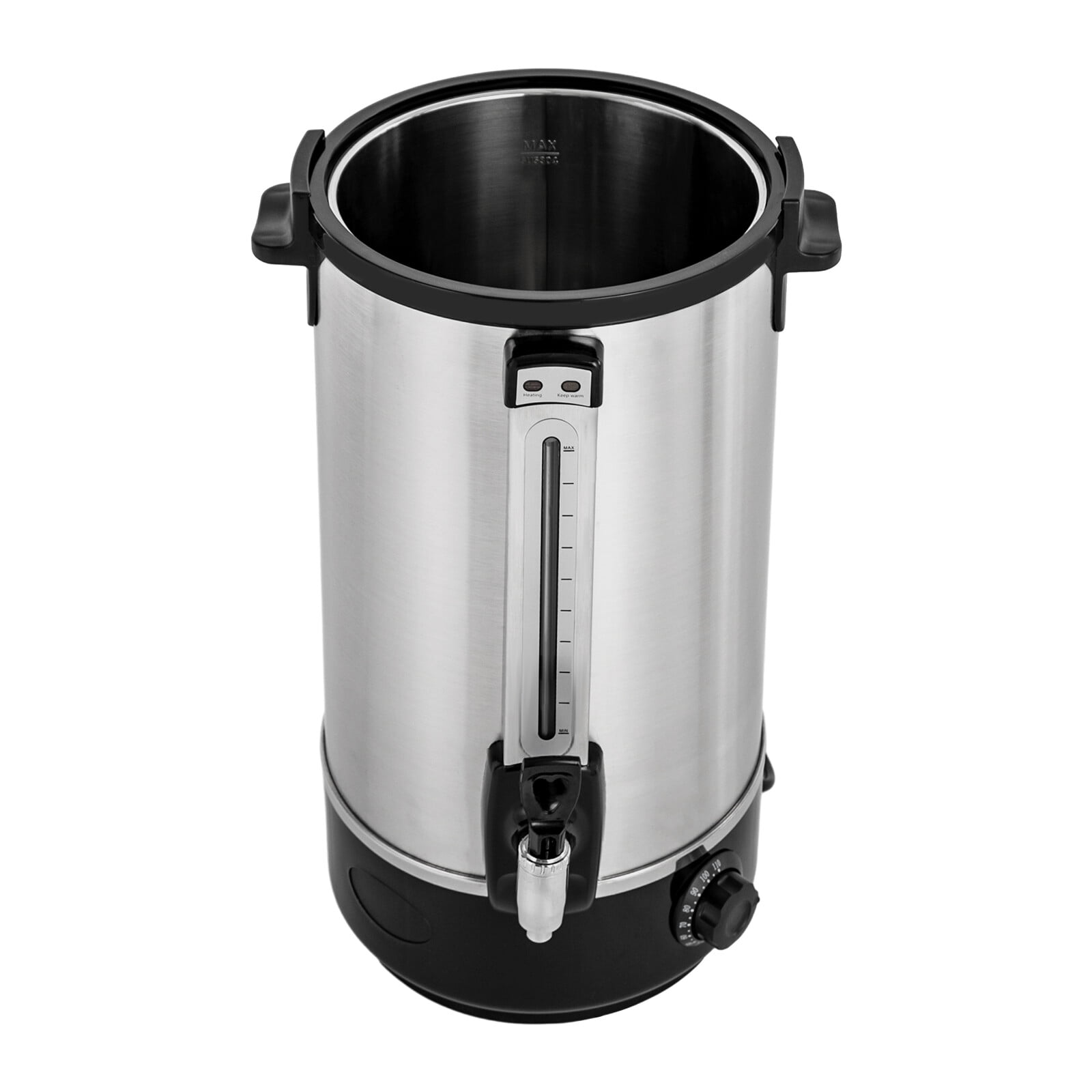 5.3Gal Commercial Electric Hot Water Urn 2200W Stainless Steel Hot Water Dispenser with Faucet