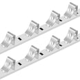 thumbnail image 5 of Uxcell 20 Pcs Shelf Bracket Clips, Cabinet Shelf Clips Shelving Clips, Adjustable Shelf Brackets Shelf Support Clips for Kitchen Shelving Wire Rack, Metal Alloy Silver, 5 of 6