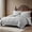 Misty Grey, variant on ClevaHome Twin Comforter Set Chambray Blue, 2 Pieces Comforter Set, All Season Lightweight Soft Embossed Bedding (68" x 88" Comforter & 1 Pillow Sham)