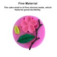 thumbnail image 4 of Naiovety Flor de melocotón forma molde flor caramelo pastelería pastel Chocolate hornear Type1 NO1, 4 of 6