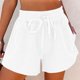 thumbnail image 1 of MKLEKYY Pantalones Cortos para Mujer, de Primavera y Verano, con Bolsillos y Lazo, de Color Liso, Informales, para Deportes y Ocio, Transpirables y Elegantes., 1 of 4