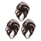 thumbnail image 3 of 3 piezas de pelucas para mujer, postizos de cabello humano, postizos para cabello fino, 3 of 8