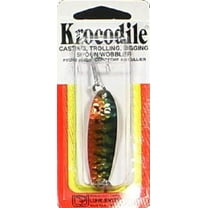 Luhr Jensen Krocodile 1/4oz Spoon Fishing Lure 2 1/8" Metallic Perch